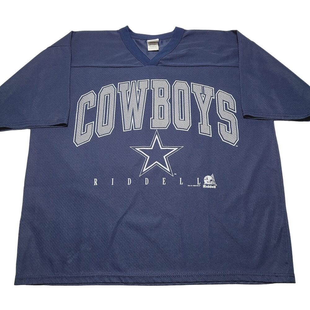 Dallas Cowboys Jersey Vintage Riddell NFL Football USA Made Men's Size XL 90's
